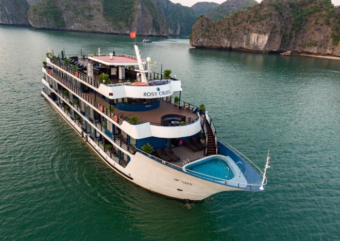 Ha LONG bay - Lan Ha Bay Rosy Cruise 5 star with balcony room